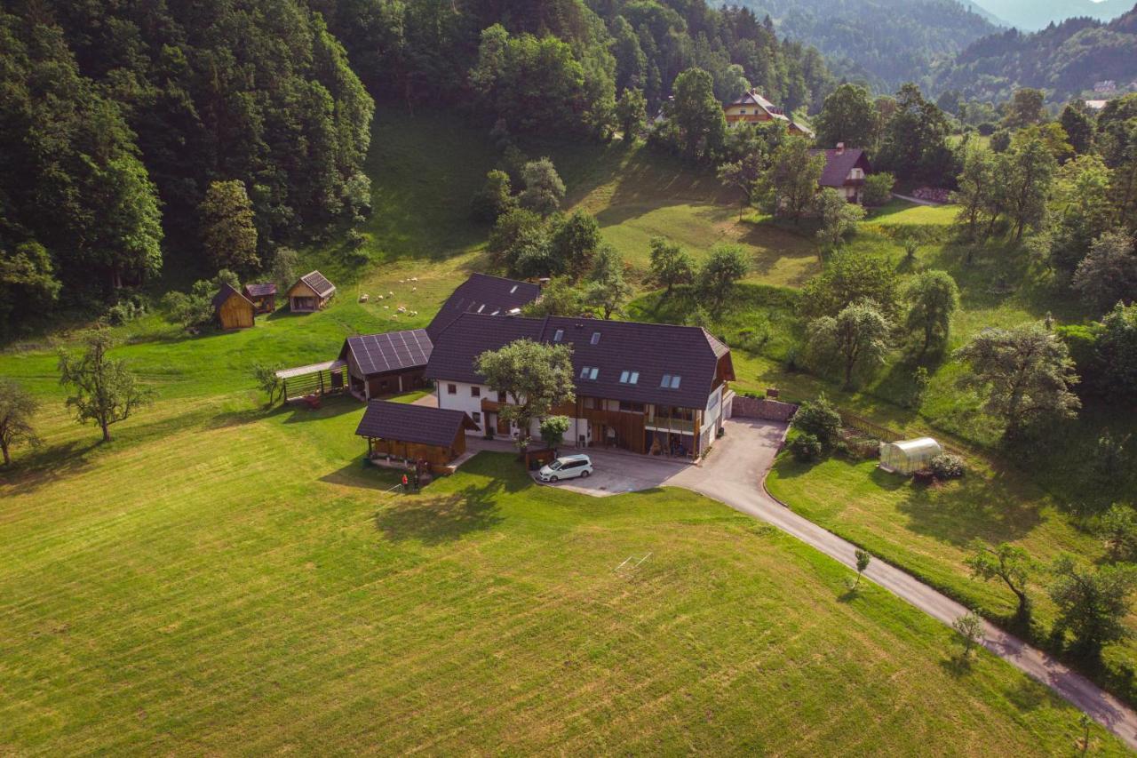 Apartments Tourist Farm Storman With Ev Ch-Station Tržič Esterno foto